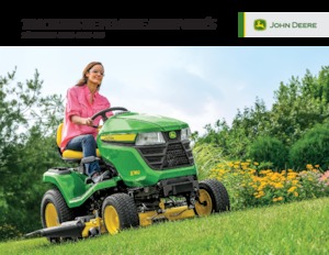 Fűnyíró és kertitraktorok John Deere X350