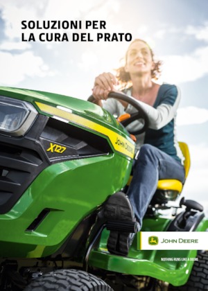 Fűnyíró és kertitraktorok John Deere X350R