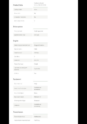 Fűnyíró és kertitraktorok Husqvarna YTH 18542