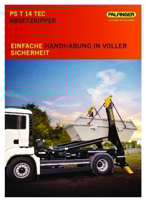 Konténeremelős tehergépkocsik Palfinger PST 14 TEC