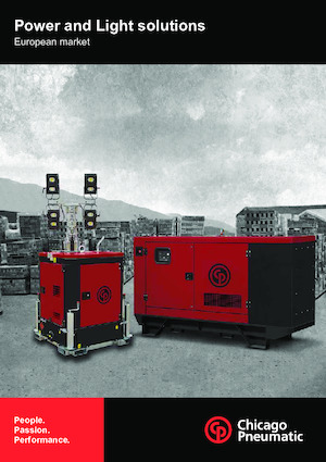 Világítóárbocok Chicago Pneumatic CPLT V15W