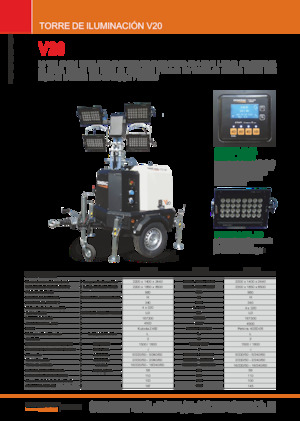 Világítóárbocok Generac Mobile V 20 Y2