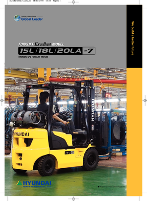 LPG targoncák Hyundai 20 LA 7