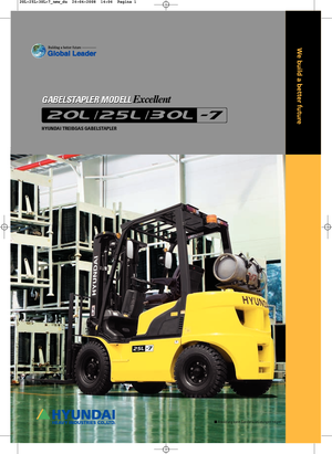 LPG targoncák Hyundai 25 L 7