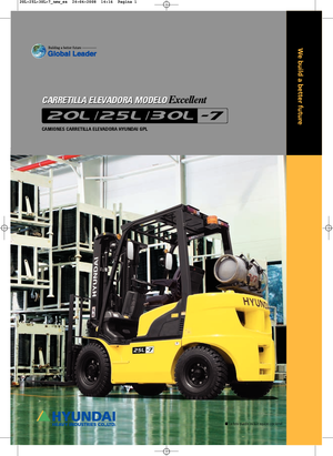 LPG targoncák Hyundai 25 L 7