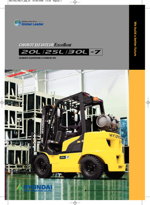 LPG targoncák Hyundai 25 L 7