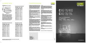 LPG targoncák Clark C60 L