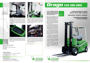LPG targoncák Cesab Drago 180