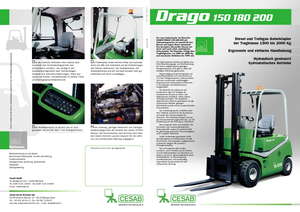 LPG targoncák Cesab Drago 180