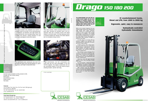 LPG targoncák Cesab Drago 180