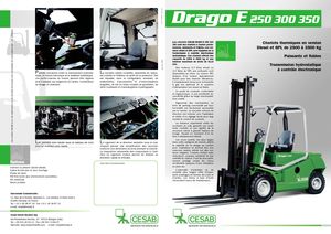 LPG targoncák Cesab Drago 300 E
