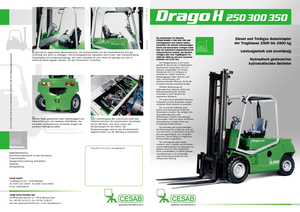 LPG targoncák Cesab Drago 300 H