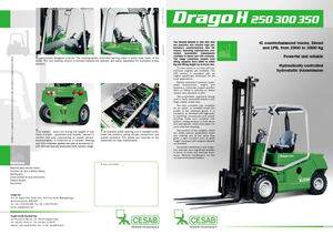 LPG targoncák Cesab Drago 300 H
