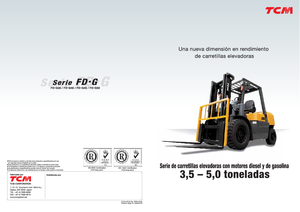 LPG targoncák TCM FG 40 T 9
