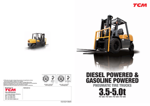 LPG targoncák TCM FG 40 T 9