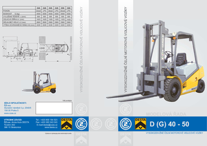 LPG targoncák Desta G 50