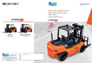 LPG targoncák Doosan G60S-5