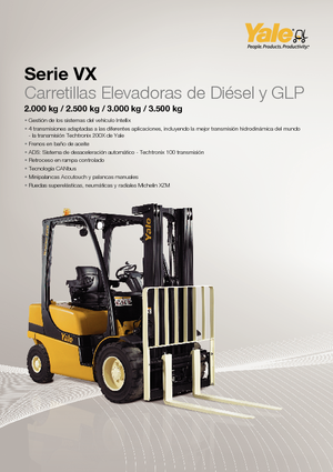 LPG targoncák Yale GLP 25VX Productivity