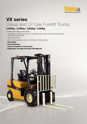 LPG targoncák Yale GLP 35VX Base