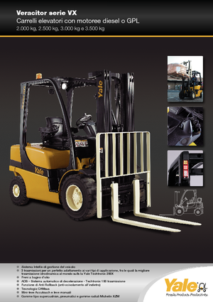 LPG targoncák Yale GLP 35 VX