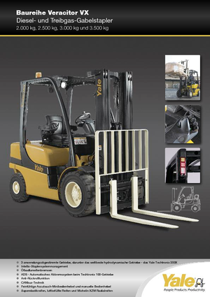 LPG targoncák Yale GLP 35 VX