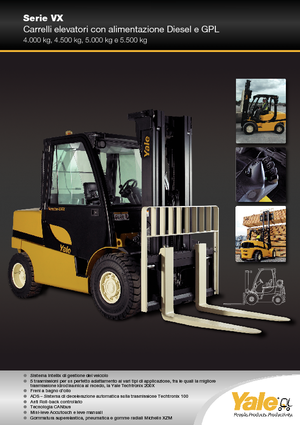 LPG targoncák Yale GLP 50VX Value