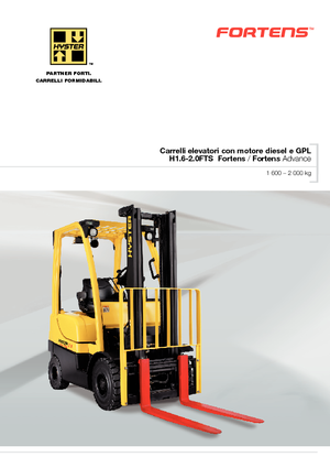 LPG targoncák Hyster H 1.8 FT