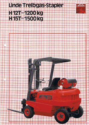 LPG targoncák Linde H 15 T