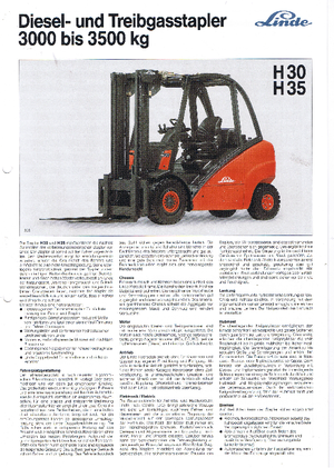 Dízel targoncák - robbanásbiztos Linde H 30 T