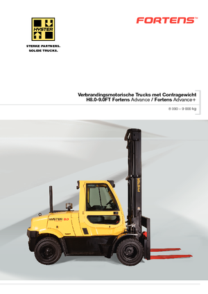 LPG targoncák Hyster H8.0FT 6