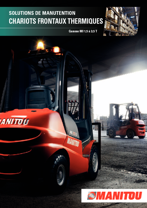 LPG targoncák Manitou MI 30 G