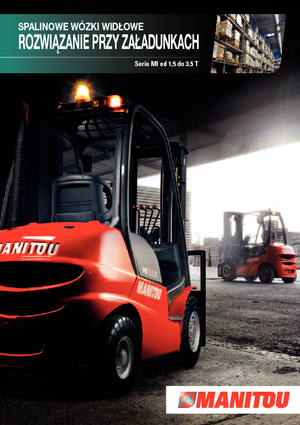 LPG targoncák Manitou MI 30 G
