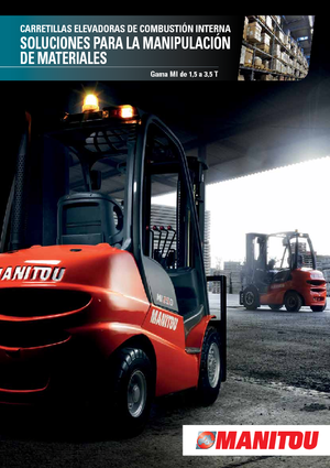 LPG targoncák Manitou MI 30 G