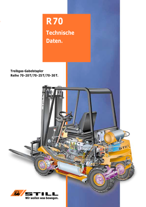 LPG targoncák Still R 70-25 T