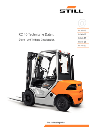 LPG targoncák Still RC 40-25 T