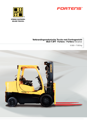 LPG targoncák Hyster S6.0FT