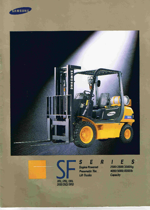 LPG targoncák Samsung SF 20 L