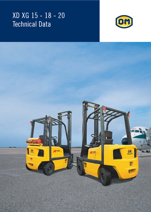 LPG targoncák OM XG 18