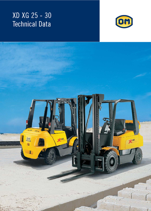 LPG targoncák OM XG 30