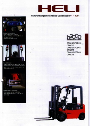 LPG targoncák Heli CPQD 15