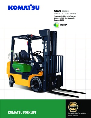 LPG targoncák Komatsu FG 18 HT-17