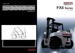 LPG targoncák Nissan FX 5-50