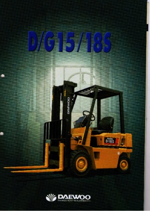 LPG targoncák Doosan G 18 S