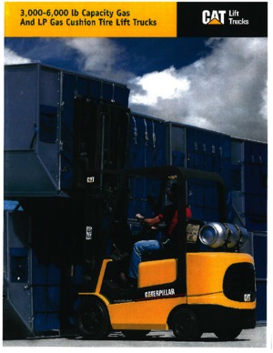 LPG targoncák Caterpillar GC30K