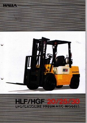 LPG targoncák Halla HLF 30
