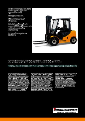 LPG targoncák Jungheinrich TFG S50s