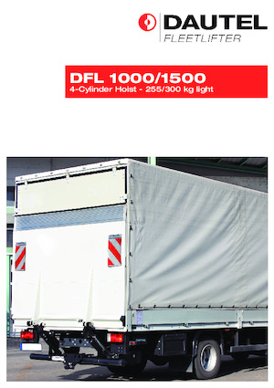 Rakodóplatformok DAUTEL DFL 1000