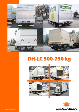 Rakodóplatformok Dhollandia DH-LC 2