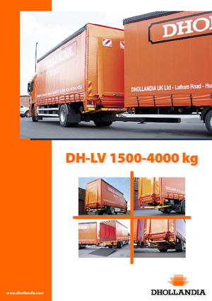 Rakodóplatformok Dhollandia DH-LV