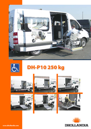 Rakodóplatformok Dhollandia DH-P 10